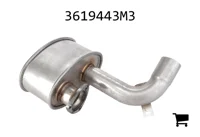 AGCO 3619443M3 Глушитель