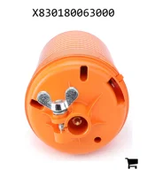 AGCO X830180063000 Вращающийся проблесковый маячок с лампой накаливания