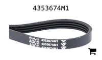 AGCO 4353674M1 Поликлиновой ремень, профиль PK4