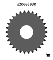 AGCO W20005030 Звездочка X-серии для цепи с шагом 50