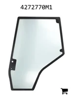 AGCO 4272770M1 Стекло левое (550 мм)