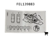 AGCO FEL139883 Декаль