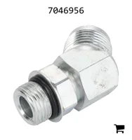 AGCO 7046956 Угловой фитинг