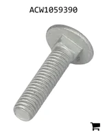 AGCO ACW1059390 Болт каретный с круглой головкой и квадратным подголовком