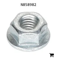AGCO N858982 Самоконтрящаяся шестигранная гайка с фланцем