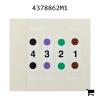 AGCO 4378862M1 Декаль