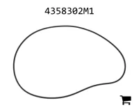 AGCO 4358302M1 Уплотнительное кольцо трансмиссии, Ø 247,24 x 3,53 мм