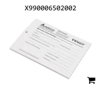 AGCO X990006502002 Комплект бланков заявлений