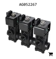 AGCO AG052267 Электромагнитный клапан 2-ходовой, 3-секционный, Viton®, 144A