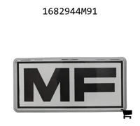 AGCO 1682944M91 Наклейка логотипа MF (решетка)