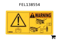 AGCO FEL138554 Декаль