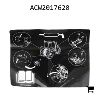 AGCO ACW2017620 Наклейка с инструкцией