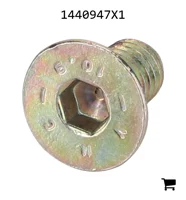 AGCO 1440947X1 Винт с плоской головкой и внутренним шестигранником