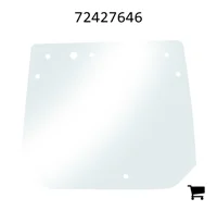 AGCO 72427646 Заднее стекло