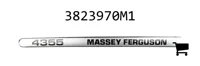 AGCO 3823970M1 Наклейка Massey Ferguson 4355, левая