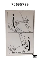 AGCO 72655759 Декаль