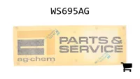 AGCO WS695AG Комплект наклеек