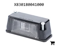 AGCO X830180041000 Фонарь подсветки номерного знака