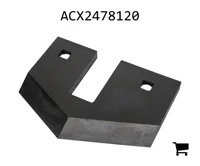 AGCO ACX2478120 Нож стационарный правый