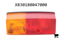 AGCO X830180047000 Комбинированный задний фонарь левый (указатель поворота и стоп-сигнал, лампы 12V 21W и 12V 10W)