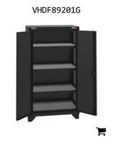 AGCO VHDF89201G Сверхпрочный шкаф с полками 60" x 24" x 60", общая высота 66"