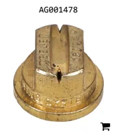AGCO AG001478 Двухструйный плоскофакельный распылитель TeeJet, 150⁰, латунь, размер 04