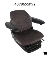 AGCO 4379655M92 Сиденье на пневмоподвеске MSG95G/721 для Massey Ferguson