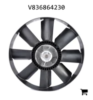 AGCO V836864230 Вентилятор с фиксированными лопастями и вязкостной муфтой