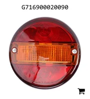 AGCO G716900020090 Комбинированный задний фонарь, указатель поворота и тормоз, лампы 12В 5Вт и 12В 21Вт в комплекте