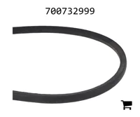 AGCO 700732999 Приводной ремень насоса, 1653,2 мм