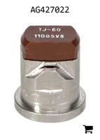 AGCO AG427022 Двухфакельный распылитель TwinJet из нержавеющей стали, 110°, размер 05