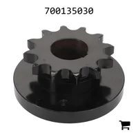 AGCO 700135030 Звездочка, в сборе, 80B, 12 зубьев