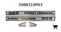 AGCO 3900319M93 Комплект наклеек