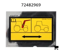 AGCO 72482969 Маркировочная табличка
