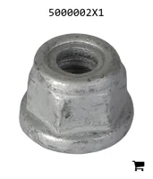 AGCO 5000002X1 Самоконтрящаяся шестигранная гайка с фланцем