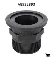 AGCO AG522893 Фланец коллектора 2" с полной пропускной способностью x 2" наружная резьба