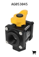 AGCO AG053045 Трехходовой нижний загрузочный клапан 1-1/4"