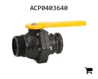AGCO ACP0403640 Клапан стандартный, короткий, 3" NPT, наружная резьба X 3" наружный адаптер