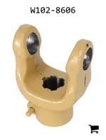 AGCO W102-8606 Вилка быстроразъемного соединения AB6 и AW22