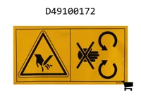 AGCO D49100172 Декаль