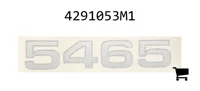 AGCO 4291053M1 Наклейка 5465