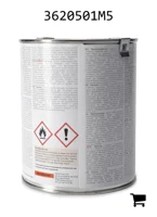 AGCO 3620501M5 Красная эмаль MF Super, 1 л