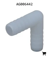 AGCO AG006442 Штуцер угловой Pentair Hypro для шланга, нейлон, 3/4"
