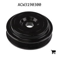 AGCO ACW3190300 Водяной насос со шкивом под поликлиновой ремень