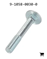 AGCO 9-1058-0030-0 Болт каретный с круглой головкой и квадратным подголовком