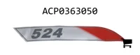 AGCO ACP0363050 Наклейка модели правая