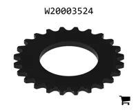 AGCO W20003524 Звездочка серии W для цепи с шагом 35