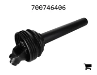 AGCO 700746406 Вал отбора мощности, 558,8 мм, половина