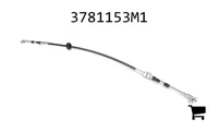 AGCO 3781153M1 Трос переключения передач, L= 819 мм