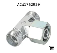 AGCO ACW1762920 Штуцер тройник поворотный